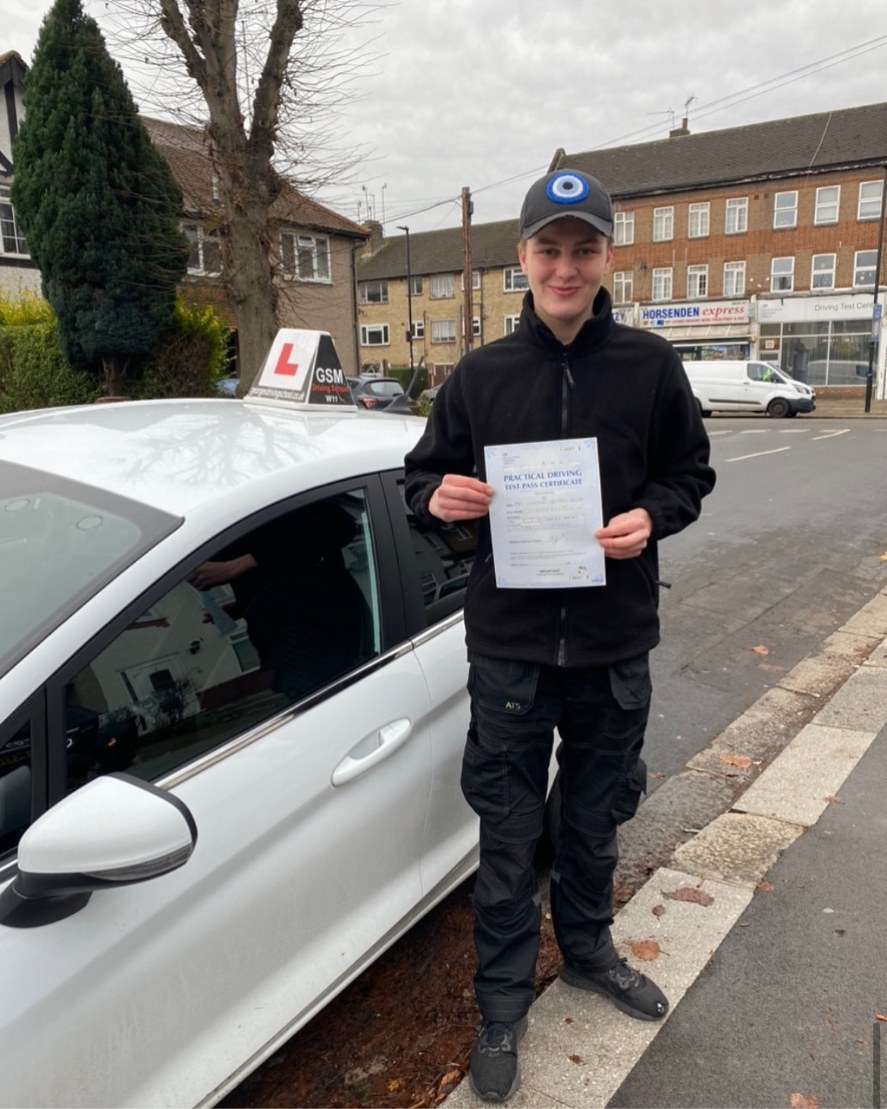 First-time pass — Greenford Test Centre